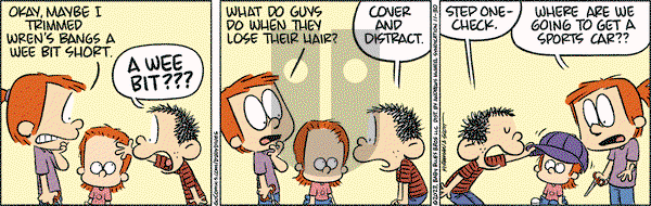 Baby Blues - Thursday November 30, 2023 Comic Strip