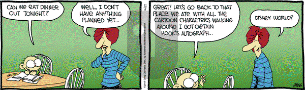 The Buckets on Friday December 8, 2017 Comic Strip