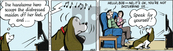 Fred Basset on Monday January 11, 2016 Comic Strip