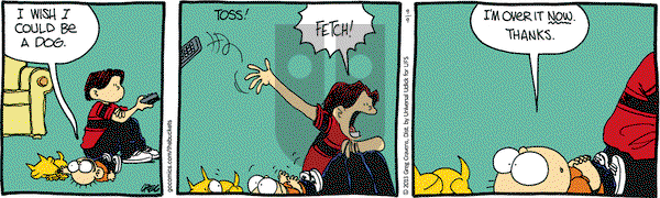 The Buckets on Monday September 9, 2013 Comic Strip