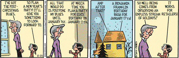 Grand Avenue - Monday December 28, 2009 Comic Strip