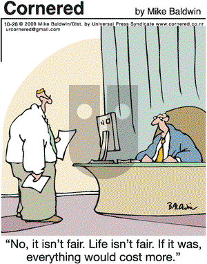 Cornered on Monday October 26, 2009 Comic Strip