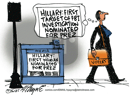 Henry Payne on Saturday June 11, 2016 Comic Strip