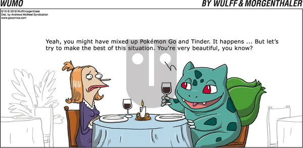 WuMo on Sunday June 10, 2018 Comic Strip