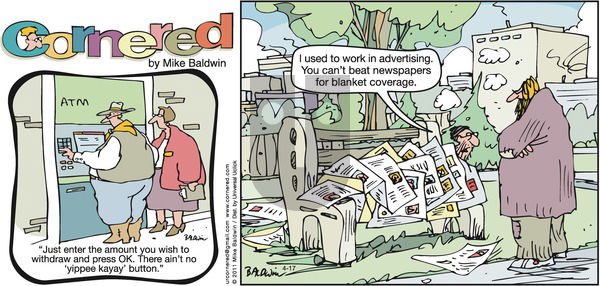 Cornered on Sunday April 17, 2011 Comic Strip