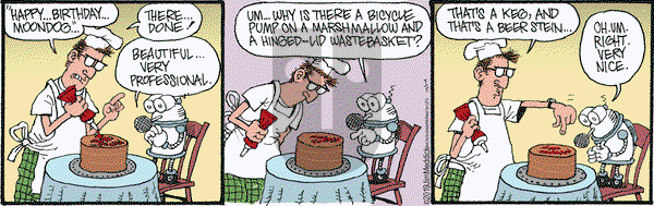 Monty on Thursday September 5, 2019 Comic Strip