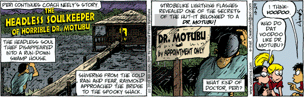 Cleats - Wednesday October 29, 2003 Comic Strip
