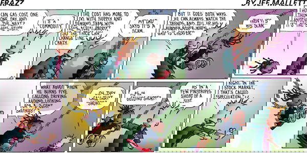 Frazz - Sunday September 2, 2001 Comic Strip