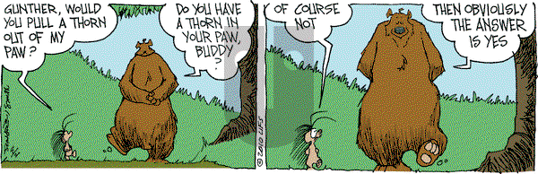 The Grizzwells on Friday April 2, 2010 Comic Strip