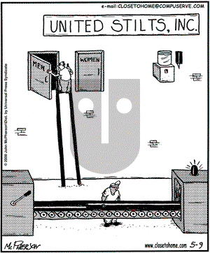 Close to Home on Tuesday May 9, 2000 Comic Strip