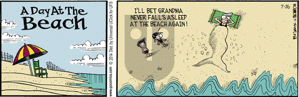 Grand Avenue on Saturday July 26, 2014 Comic Strip