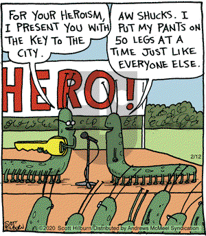 The Argyle Sweater on Wednesday February 12, 2020 Comic Strip