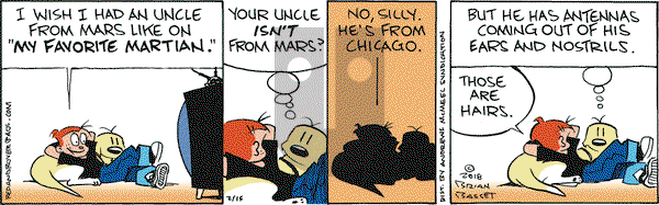 Red and Rover on Thursday March 15, 2018 Comic Strip