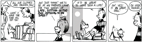 Buckles on Monday July 28, 2025 Comic Strip