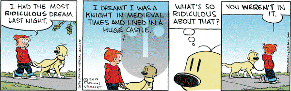 Red and Rover on Wednesday April 1, 2015 Comic Strip