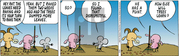 Pearls Before Swine on Friday October 5, 2018 Comic Strip