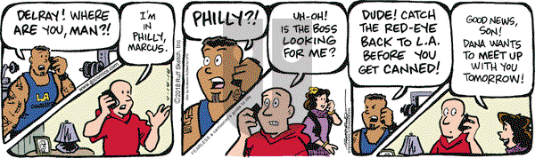 JumpStart on Saturday April 14, 2018 Comic Strip