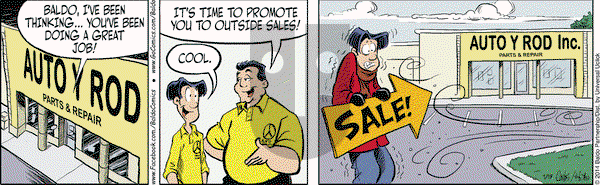 Baldo on Friday January 17, 2014 Comic Strip