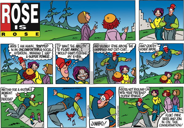 Rose is Rose on Sunday March 15, 2015 Comic Strip