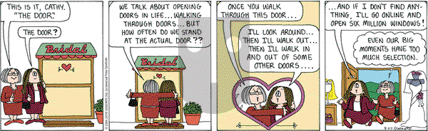 Cathy Classics on Tuesday August 24, 2004 Comic Strip