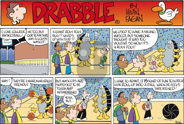 Drabble on Sunday January 3, 2016 Comic Strip