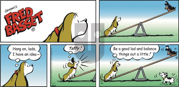 Fred Basset on Sunday August 18, 2019 Comic Strip