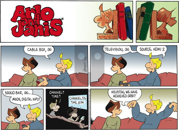Arlo and Janis on Sunday January 15, 2017 Comic Strip