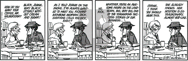 Doonesbury on Friday July 27, 1979 Comic Strip