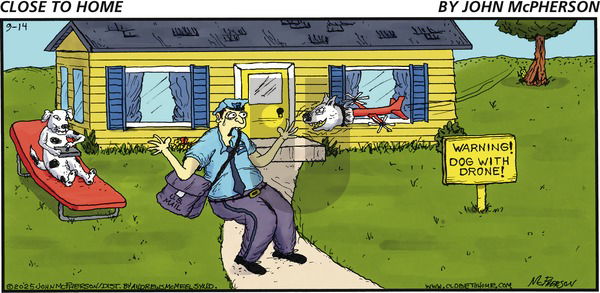 Close to Home on Sunday September 14, 2025 Comic Strip