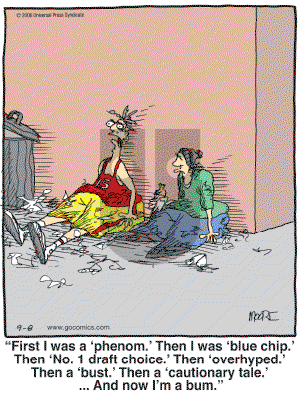 In the Bleachers - Friday September 8, 2006 Comic Strip