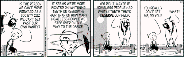 Cow and Boy Classics on Saturday August 2, 2008 Comic Strip