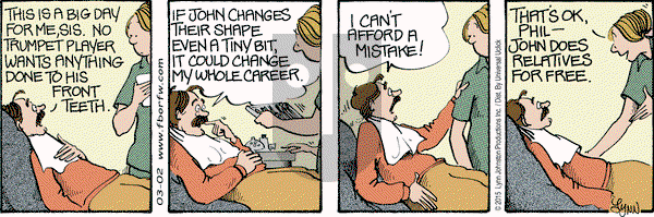 For Better or For Worse - Monday March 2, 2015 Comic Strip
