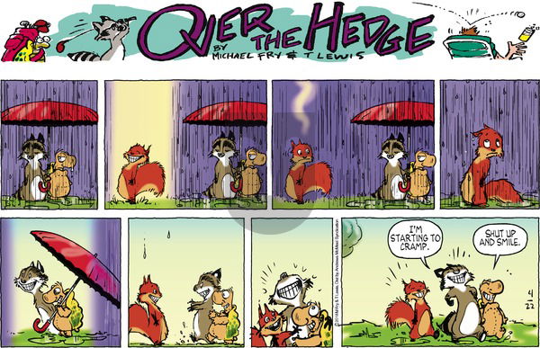 Over the Hedge on Sunday April 22, 2018 Comic Strip