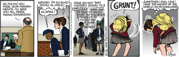 For Better or For Worse on Friday October 26, 2007 Comic Strip