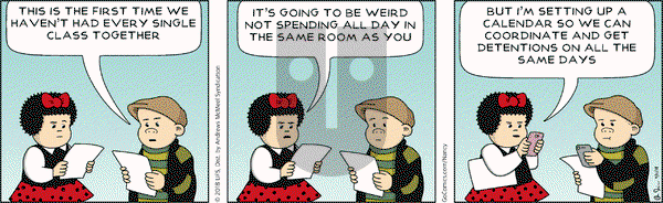 Nancy on Tuesday September 11, 2018 Comic Strip