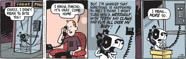 Pooch Cafe on Monday January 30, 2006 Comic Strip