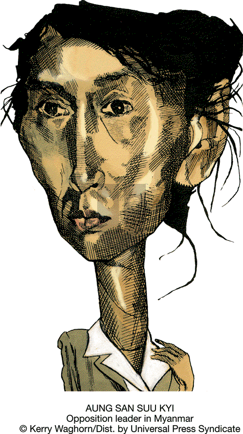 Faces in the News by Kerry Waghorn on Friday September 28, 2007 Comic Strip