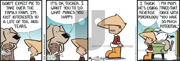 DeFlocked on Monday March 6, 2017 Comic Strip