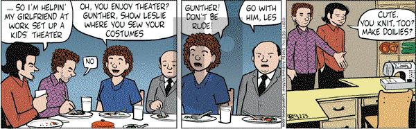 Luann on Thursday February 23, 2017 Comic Strip