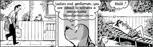 Fred Basset on Wednesday August 10, 2005 Comic Strip
