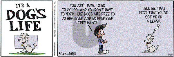 Grand Avenue on Friday September 18, 2009 Comic Strip