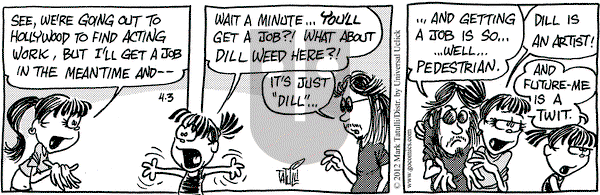 Heart of the City on Tuesday April 3, 2012 Comic Strip