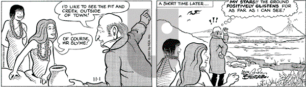 Alley Oop on Thursday November 1, 2001 Comic Strip