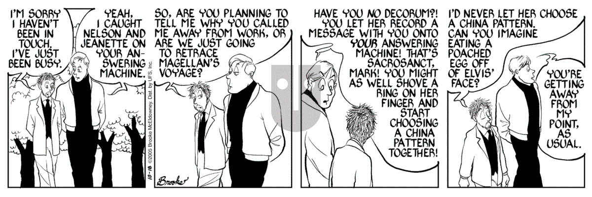 9 Chickweed Lane - Tuesday October 18, 2005 Comic Strip