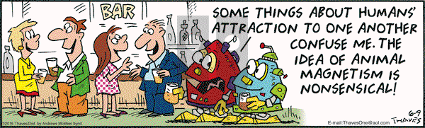 Frank and Ernest on Saturday June 9, 2018 Comic Strip