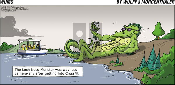 WuMo on Sunday March 11, 2018 Comic Strip