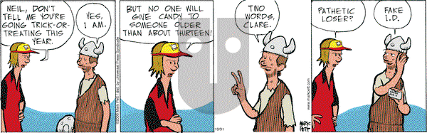 Lucky Cow on Tuesday October 31, 2006 Comic Strip