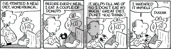 Drabble - Monday May 5, 1997 Comic Strip