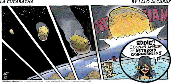La Cucaracha on Sunday July 26, 2009 Comic Strip