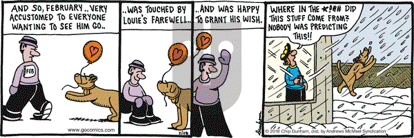 Overboard on Wednesday February 28, 2018 Comic Strip